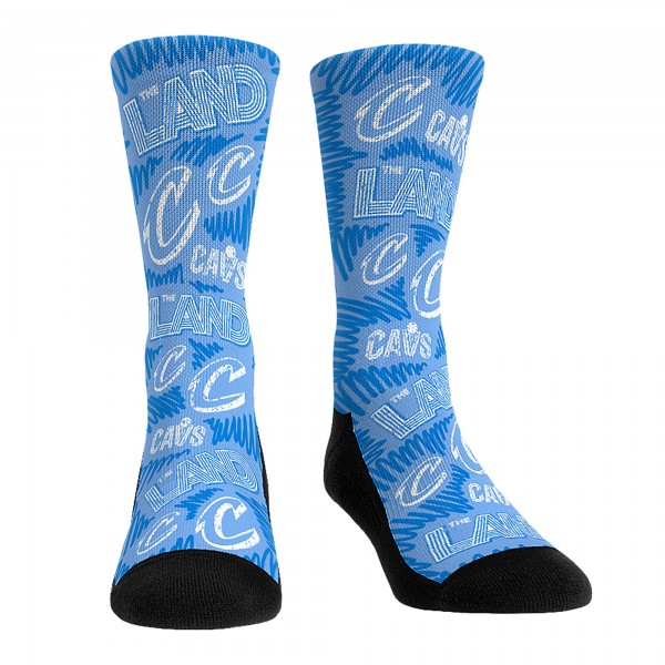 Три пары носков Cleveland Cavaliers Rock Em Socks Unisex 2024/25 City Edition