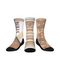 Три пары носков Youth Chicago Bulls Rock Em Socks 2024/25 City Edition