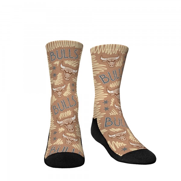Три пары носков Youth Chicago Bulls Rock Em Socks 2024/25 City Edition