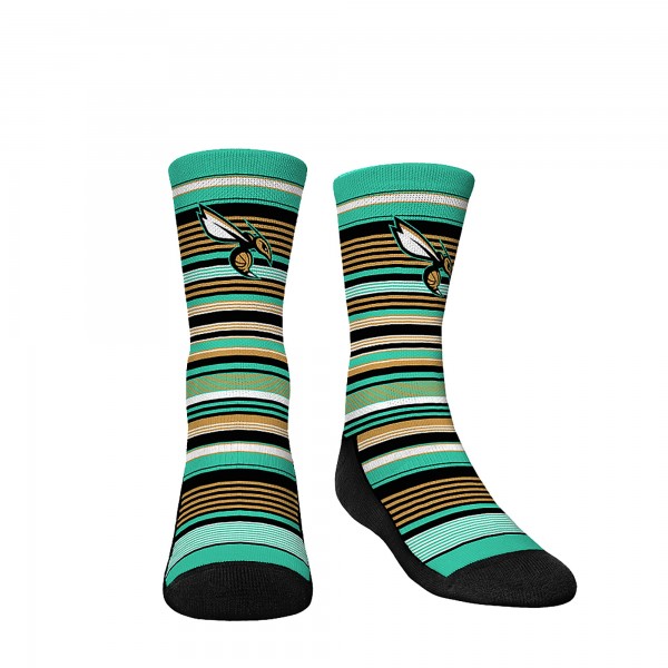 Три пары носков Youth Charlotte Hornets Rock Em Socks 2024/25 City Edition