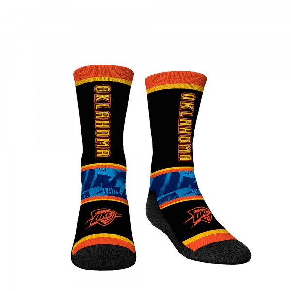 Три пары носков Youth Oklahoma City Thunder Rock Em Socks 2024/25 City Edition