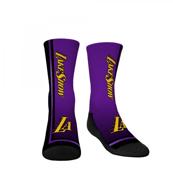 Три пары носков Los Angeles Lakers Rock Em Socks Youth 2024/25 City Edition