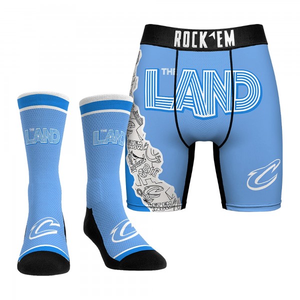Трусы и носки Cleveland Cavaliers Rock Em Socks 2024/25 City Edition