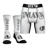 Трусы и носки Dallas Mavericks Rock Em Socks 2024/25 City Edition