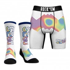 Трусы и носки Denver Nuggets Rock Em Socks 2024/25 City Edition