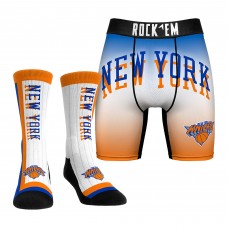 Трусы и носки New York Knicks Rock Em Socks 2024/25 City Edition