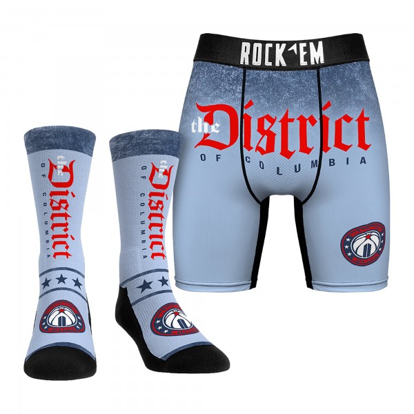 Трусы и носки Washington Wizards Rock Em Socks 2024/25 City Edition