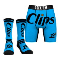 Трусы и носки LA Clippers Rock Em Socks 2024/25 City Edition