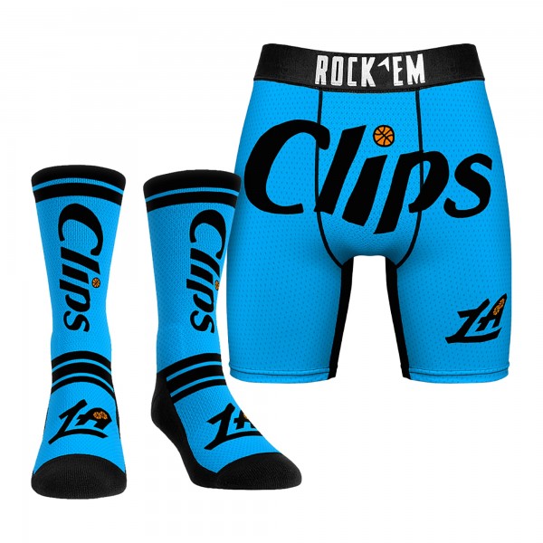 Трусы и носки LA Clippers Rock Em Socks 2024/25 City Edition
