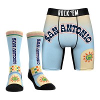 Трусы и носки San Antonio Spurs Rock Em Socks 2024/25 City Edition