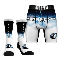 Трусы и носки Minnesota Timberwolves Rock Em Socks 2024/25 City Edition