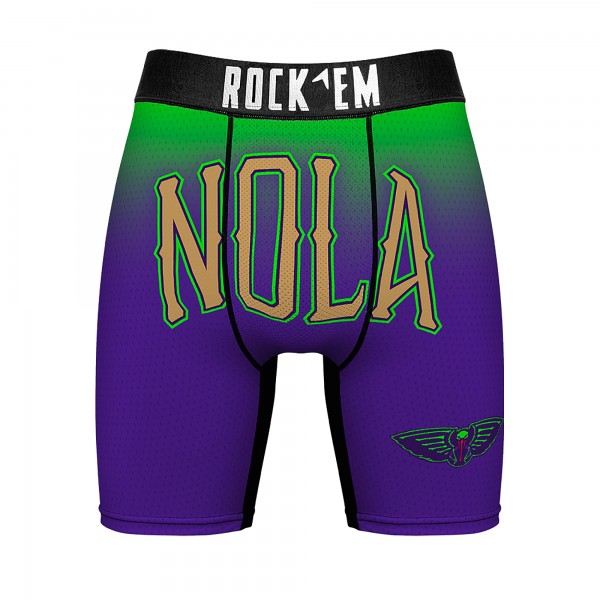 Трусы и носки New Orleans Pelicans Rock Em Socks 2024/25 City Edition