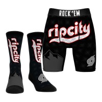 Трусы и носки Portland Trail Blazers Rock Em Socks 2024/25 City Edition