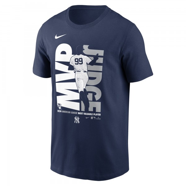New York Yankees Aaron Judge Nike Navy 2024 American League MVP T-Shirt