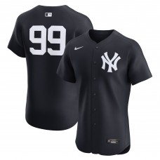 New York Yankees Aaron Judge Nike Navy Alternate 2 Elite Jersey