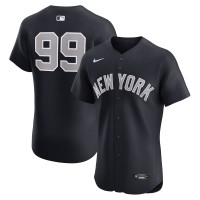 Игровая джерси New York Yankees Aaron Judge Nike Navy Alternate Elite