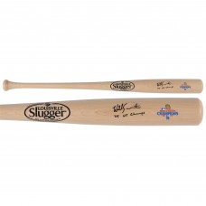 Will Smith Los Angeles Dodgers Autographed Fanatics Authentic 2024 World Series Champions Louisville Slugger Bat with 24 WS Champs Inscription