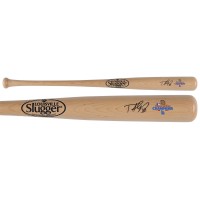 Teoscar Hernandez Los Angeles Dodgers Autographed Fanatics Authentic 2024 World Series Champions Louisville Slugger Bat