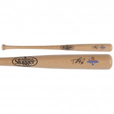 Teoscar Hernandez Los Angeles Dodgers Autographed Fanatics Authentic 2024 World Series Champions Louisville Slugger Bat