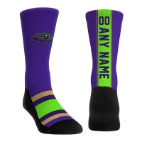 Именные носки New Orleans Pelicans Rock Em Socks Unisex 2024/25 City Edition Jersey