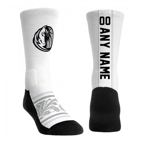 Именные носки Dallas Mavericks Rock Em Socks Unisex 2024/25 City Edition Jersey