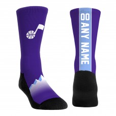 Подростковая Utah Jazz Rock Em Socks 2024/25 City Edition Custom Jersey Crew Socks