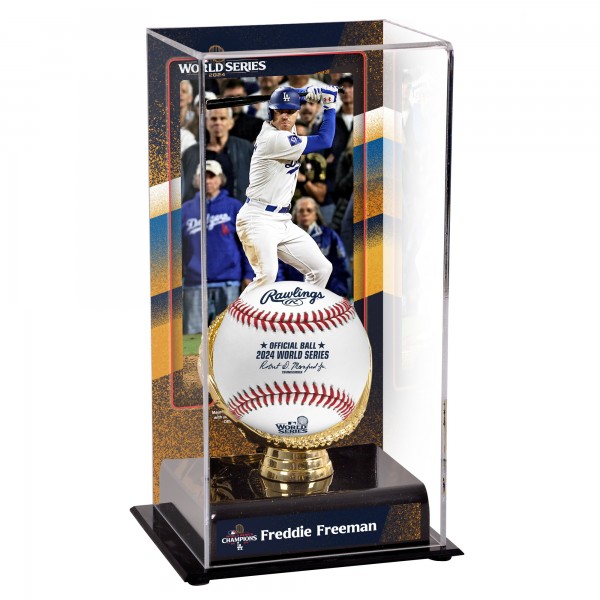 Freddie Freeman Los Angeles Dodgers Fanatics Authentic 2024 World Series Champions Sublimated Display Case with Image