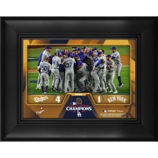 Los Angeles Dodgers Fanatics Authentic 2024 World Series Champions Framed 5 x 7 Collage