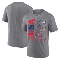 Футболка Team USA Classic Americana Tri-Blend - Heather Gray