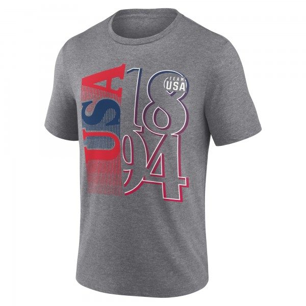 Футболка Team USA Classic Americana Tri-Blend - Heather Gray