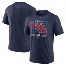 Футболка Team USA Retro Tri-Blend - Navy