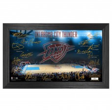 Oklahoma City Thunder Highland Mint Signature Court Print