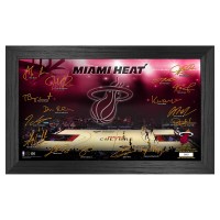 Miami Heat Highland Mint Signature Court Print