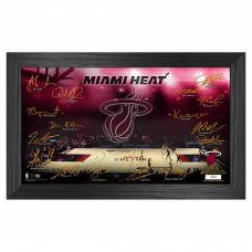 Miami Heat Highland Mint Signature Court Print