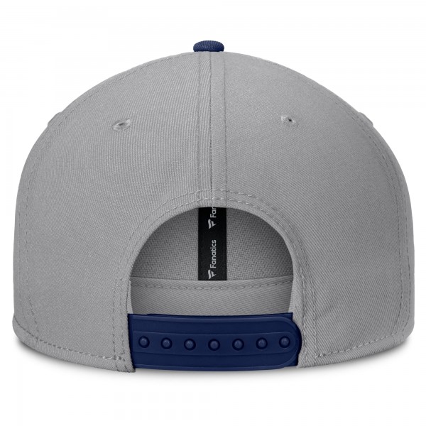 New York Yankees Fanatics Gray Punchout Snapback Hat