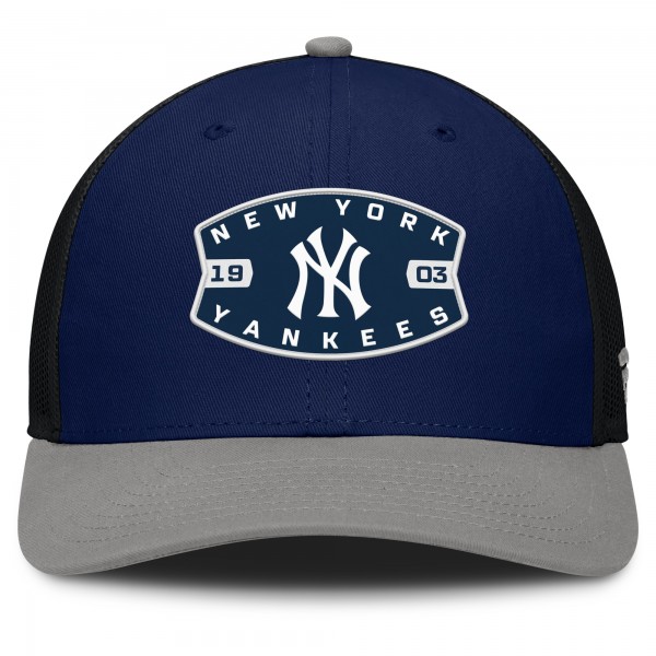 Бейсболка New York Yankees Fanatics Navy/Gray Cutoff