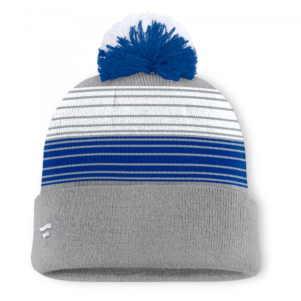 Шапка с помпоном Los Angeles Dodgers Fanatics Gray Balk