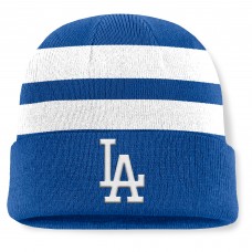 Los Angeles Dodgers Fanatics Royal Baseline Cuffed Knit Hat