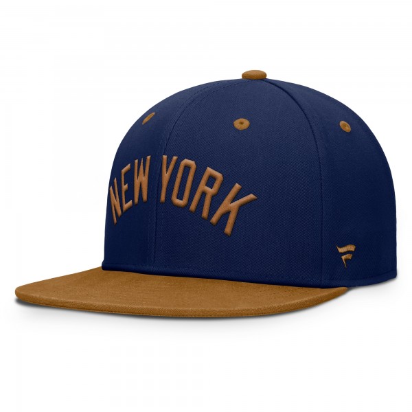 Бейсболка New York Yankees Fanatics Navy/Tan Splinter