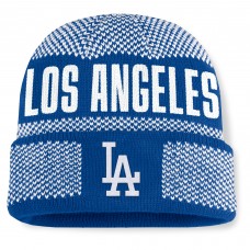 Los Angeles Dodgers Fanatics Royal Rotation Cuffed Knit Hat