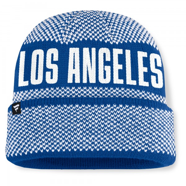 Los Angeles Dodgers Fanatics Royal Rotation Cuffed Knit Hat