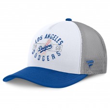Бейсболка Los Angeles Dodgers Fanatics White/Royal Designated A-Frame Foam Front Trucker
