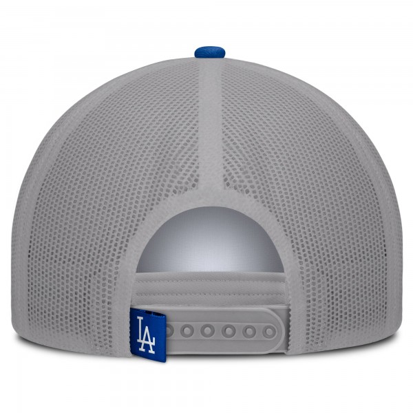Бейсболка Los Angeles Dodgers Fanatics White/Royal Designated A-Frame Foam Front Trucker