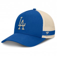 Бейсболка Los Angeles Dodgers Fanatics Royal/Natural Inherited Side Stripe Trucker