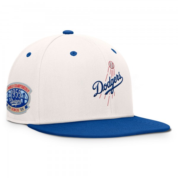 Бейсболка Los Angeles Dodgers Fanatics Cream/Royal Unit