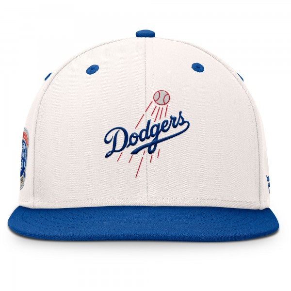 Бейсболка Los Angeles Dodgers Fanatics Cream/Royal Unit