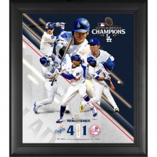 Los Angeles Dodgers Fanatics Authentic 2024 MLB World Series Champions Framed 15 x 17 Collage