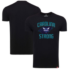 Футболка Unisex Charlotte Hornets Sportiqe Black Carolina Strong Tri-Blend