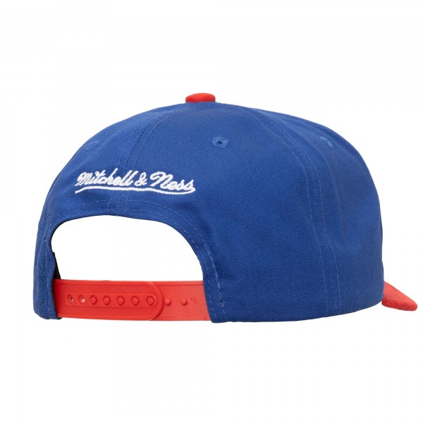 Бейсболка Philadelphia 76ers Mitchell & Ness Blue/Red May Flowers