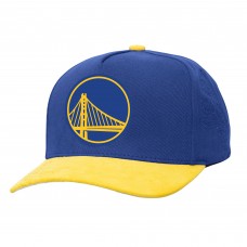 Бейсболка Golden State Warriors Mitchell & Ness Blue/Gold May Flowers